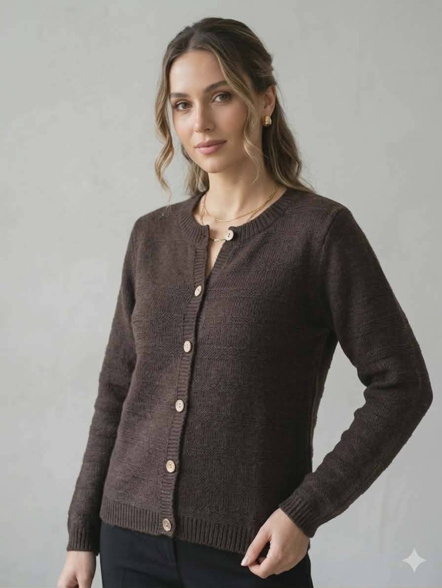 Button Up Cardigan Sweater