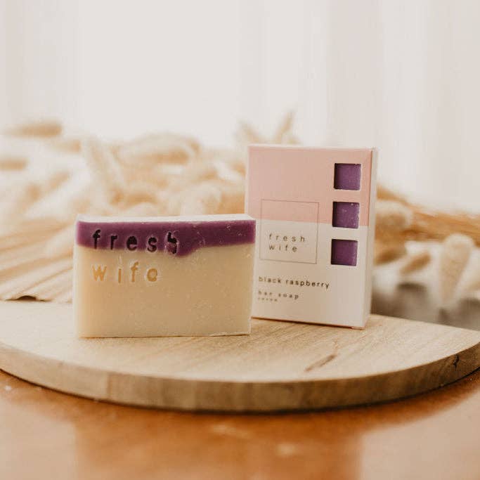 Black Raspberry Bar Soap