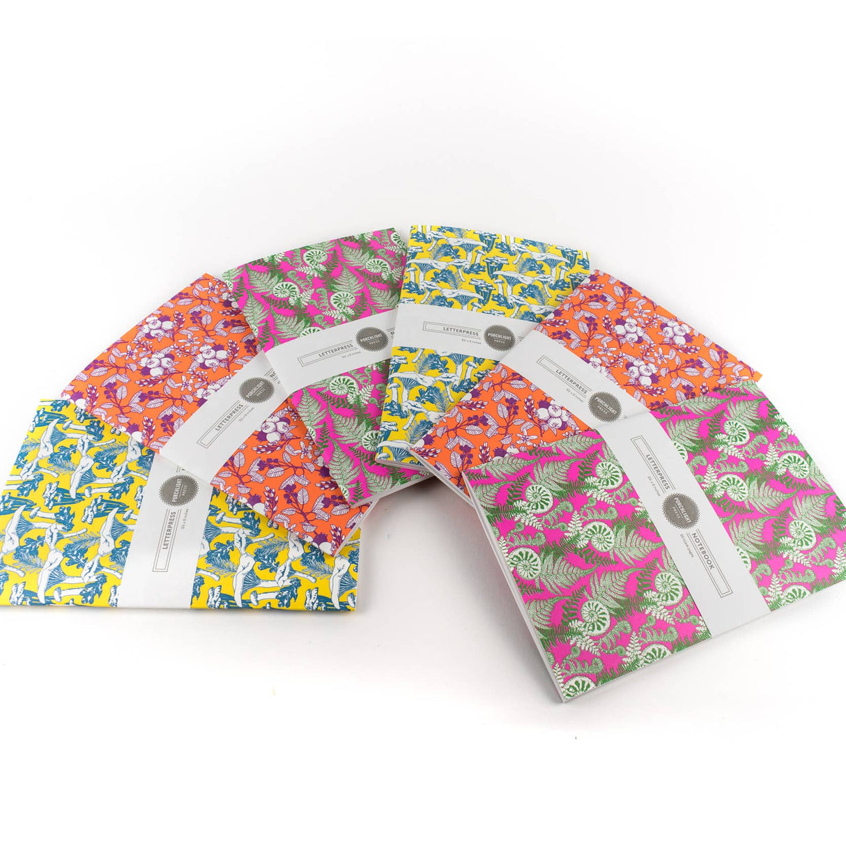 Fern Fiddlehead Large Notebook: Dot Pages