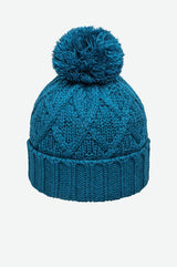 CANADA-MADE RECYCLED FLEECE-LINED POM BEANIE