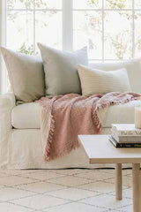 4 Layer Muslin Cotton Throw Blanket: Cinnamon