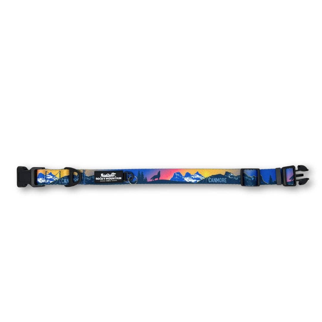 V2 Canmore Alpine Dog Collar: Sunrise