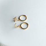 Pano asymetrical pendant earrings