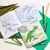 The Dinosaurs A Jurassic Adventure Coloring Book