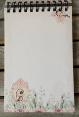Fairy A - 4x6" - 80 sheets Top Coil Notebook