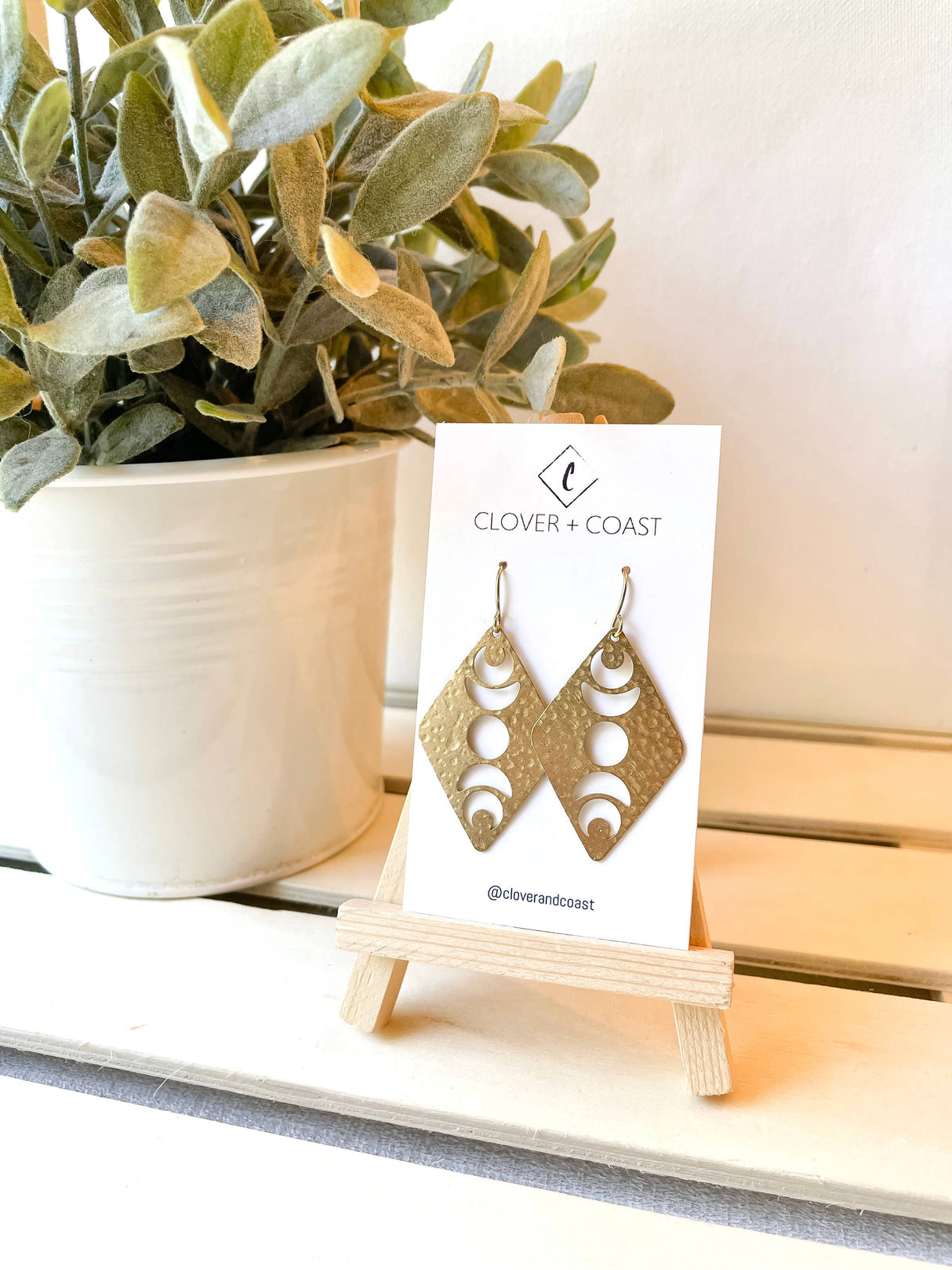 Brass Moon Phase Diamond