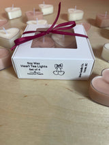 Valentine's Tealights- Box of 4