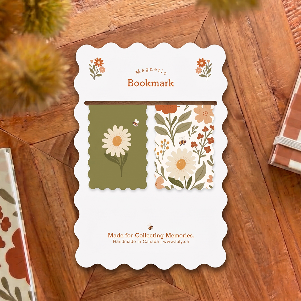 Magnetic Bookmark | Sweet Garden