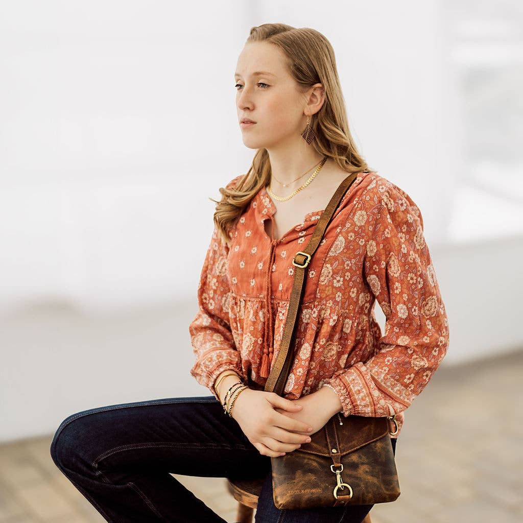 Judah Hill Crossbody Leather Purse