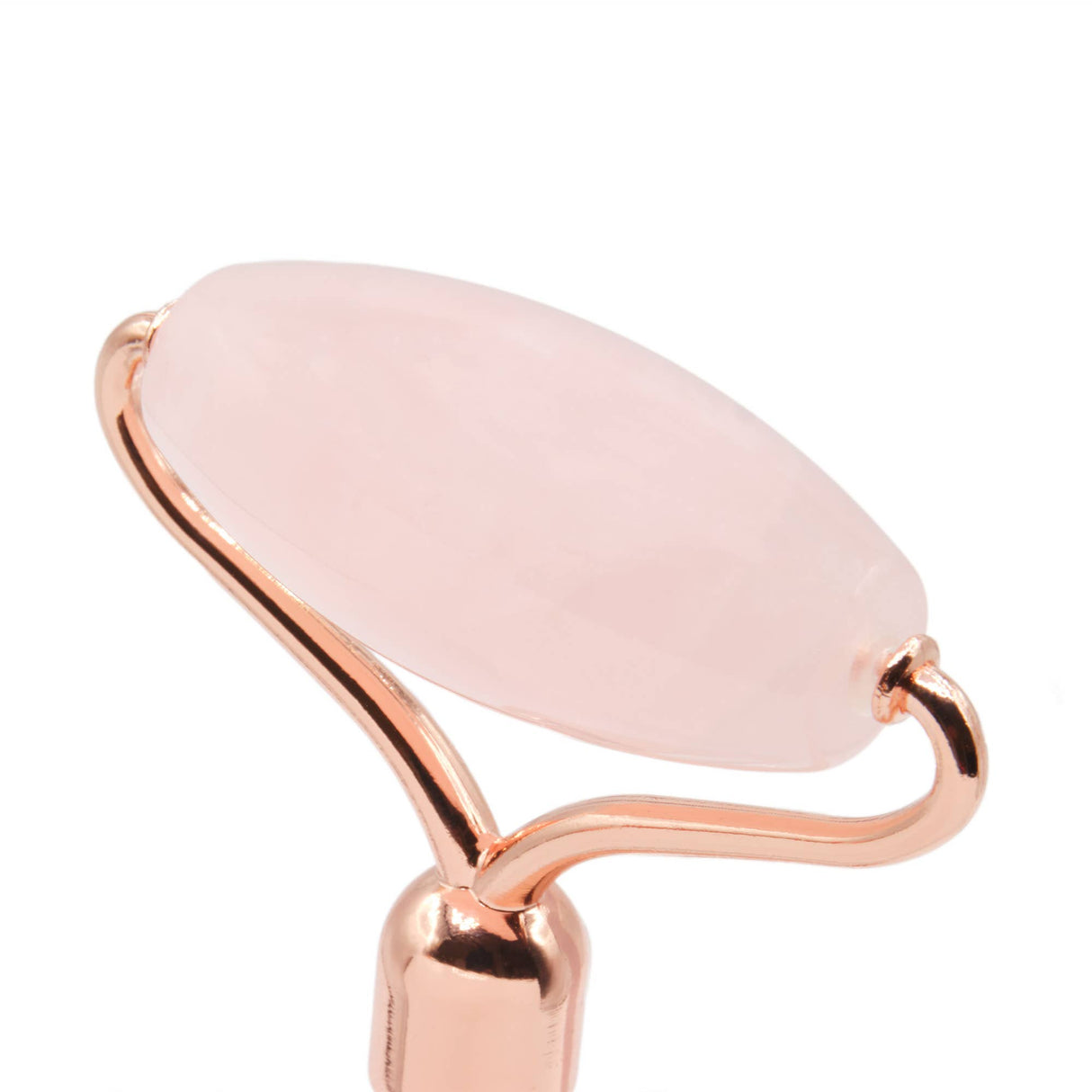 Facial Roller Tool, 100% Rose Quartz