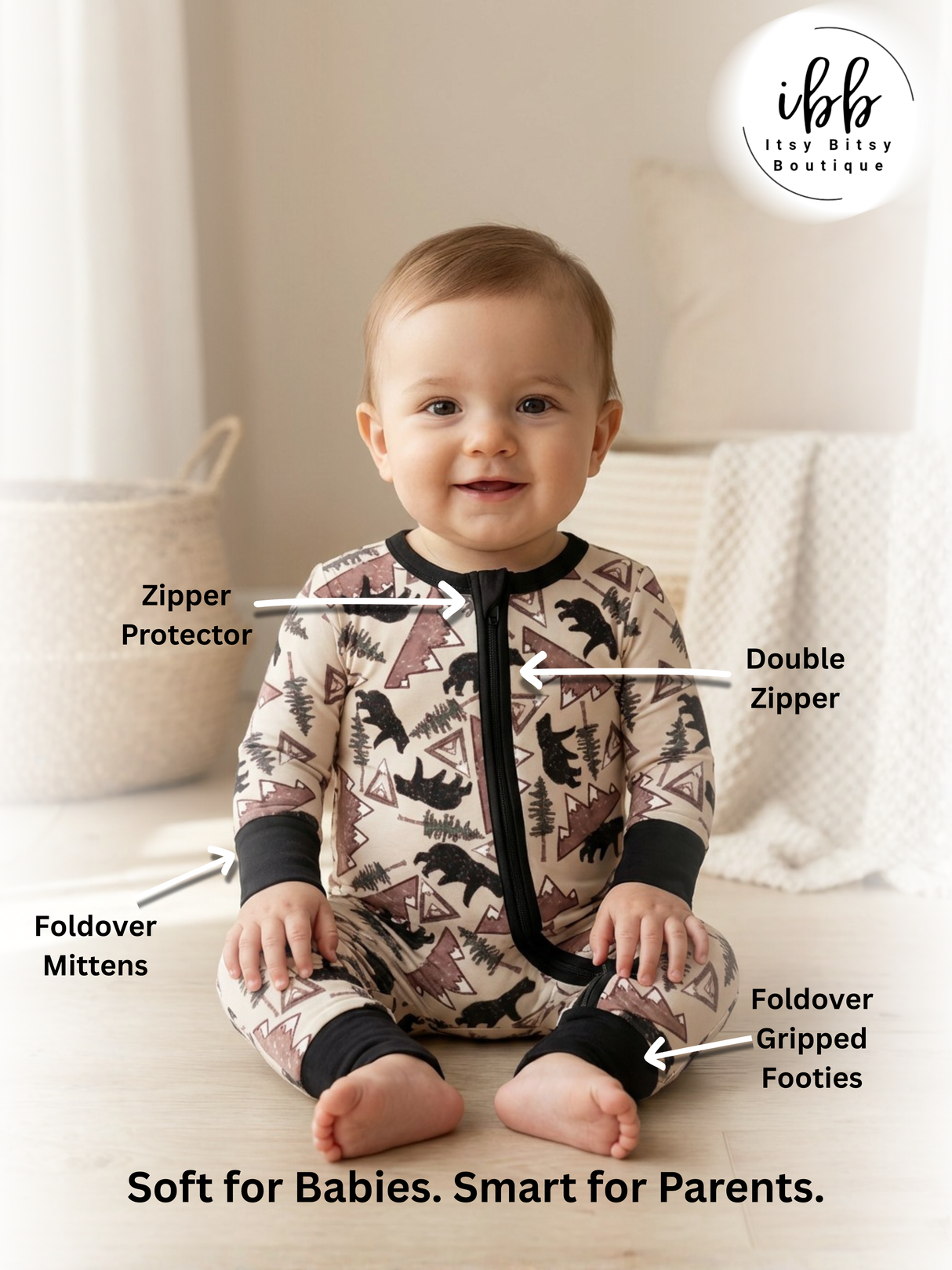 Rocky Ridge Bamboo Baby Sleeper