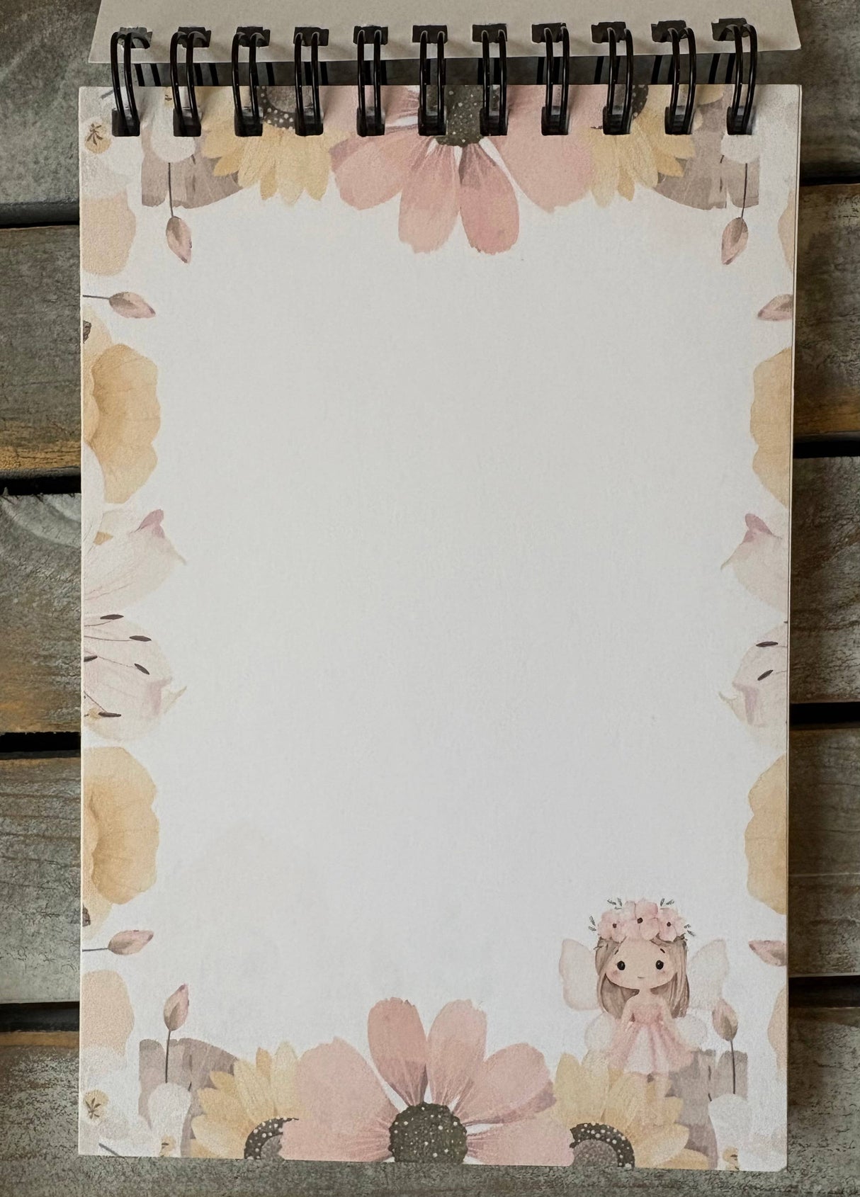 Fairy A - 4x6" - 80 sheets Top Coil Notebook