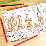 The Pink Flamingos Coloring Book