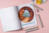 Oh Canada Colouring Book