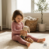 Blush Breeze Kids Bamboo Pajama Set, Soft Two-Piece PJs