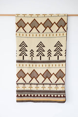 Tree Line Throw Blanket - The Taylor