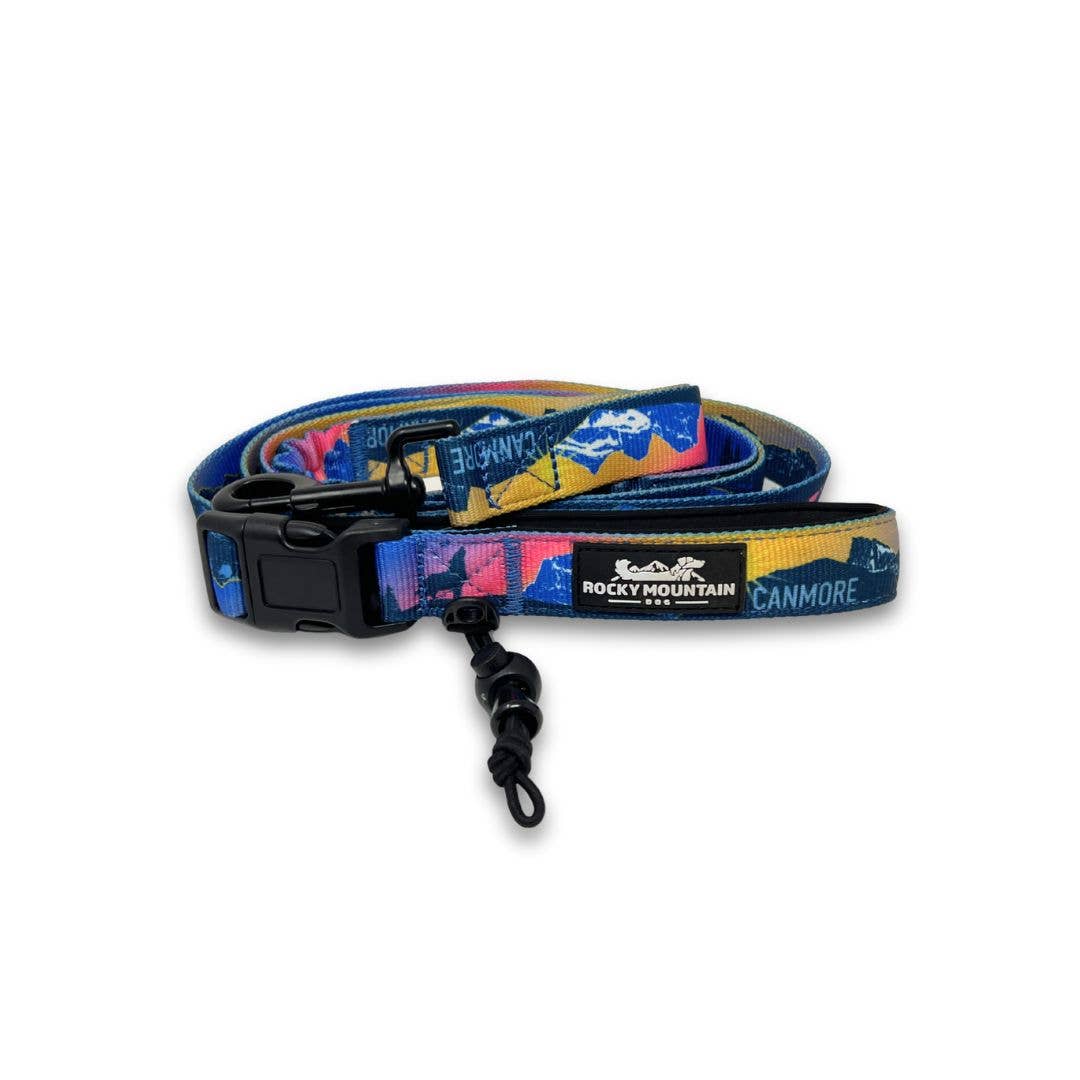 V2 Canmore All Mountain Dog Leash: Sunrise / 6 ft leash
