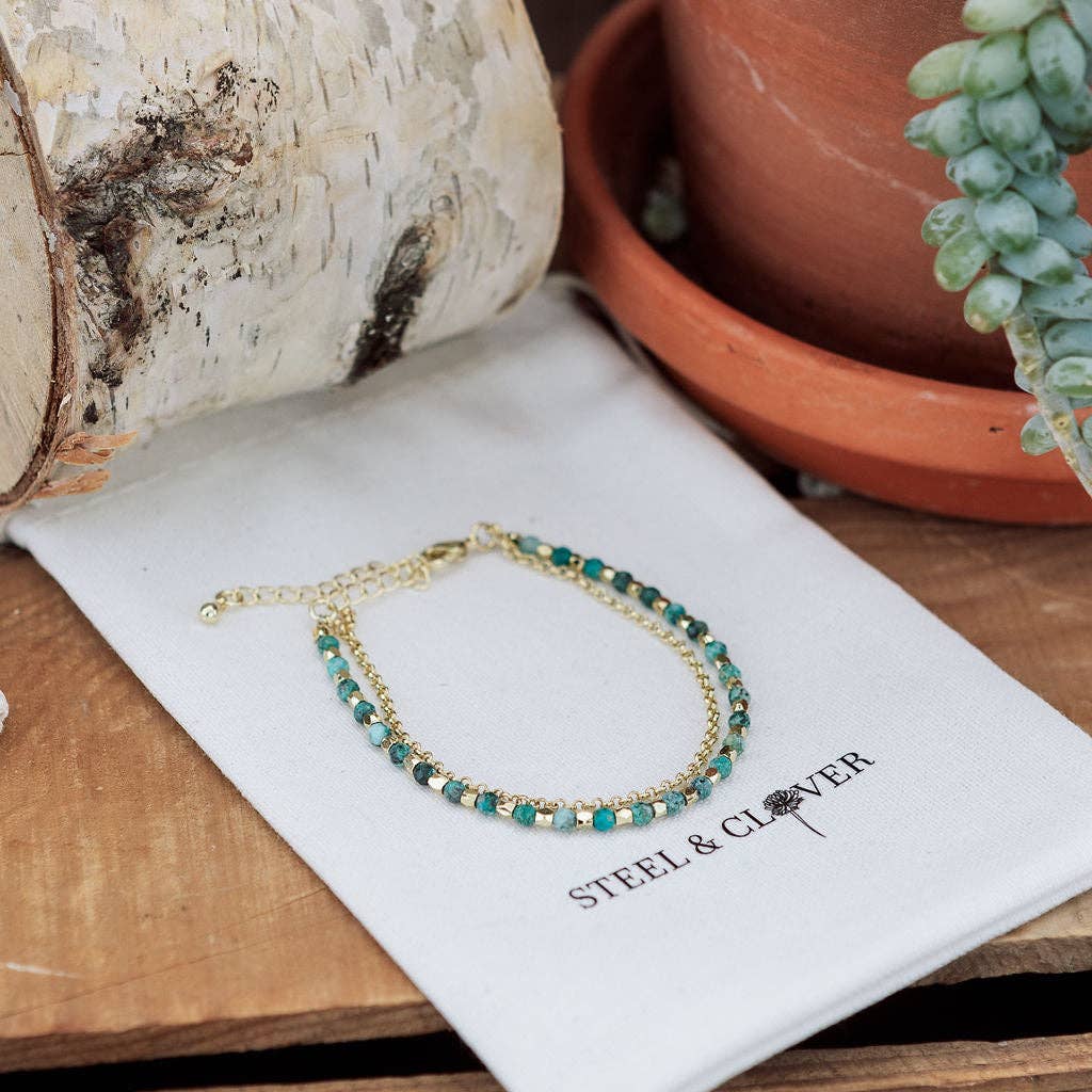 Fireweed Layered Bracelet