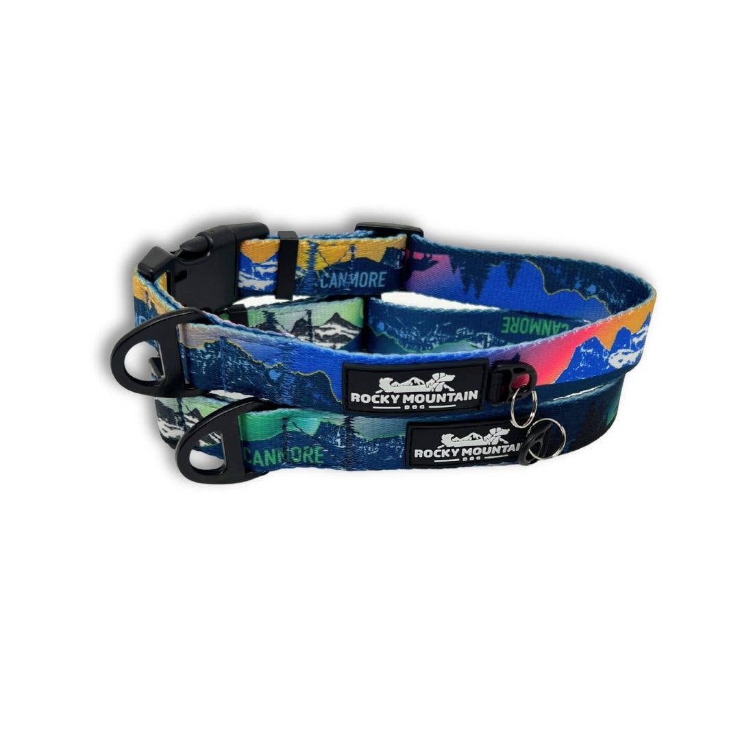 V2 Canmore Alpine Dog Collar: Sunrise