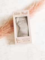 Silk Sleep Mask 100% Organic