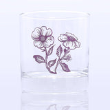 Lowball Cocktail Glass: Flowering Dogwood