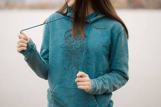 Floral Jellyfish Hoodie