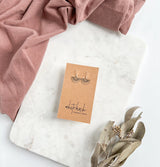 Mini Silver Geometric Rainbow Earrings