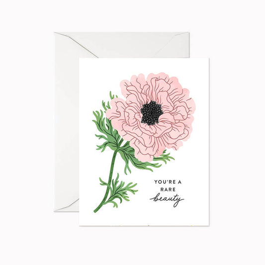 You're a Rare Beauty | Greeting Card