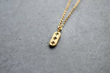 Crystal Three Star Gold Necklace