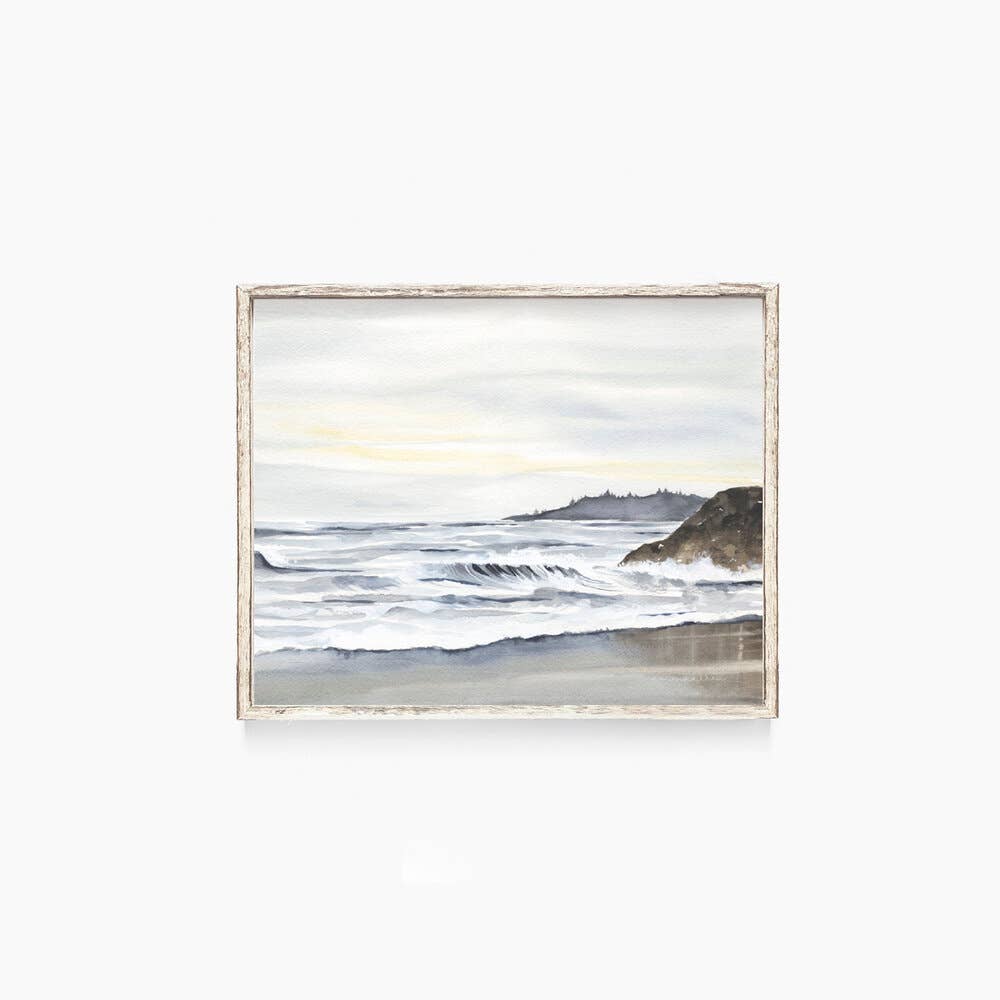 Wave Break: 11x14"
