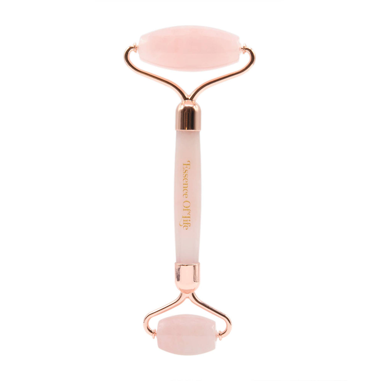 Facial Roller Tool, 100% Rose Quartz