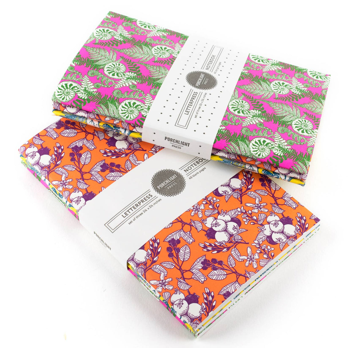 Set of 3 Assorted Pocket Notebooks: Dot Pages