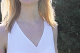 Gold Little Triangle Necklace