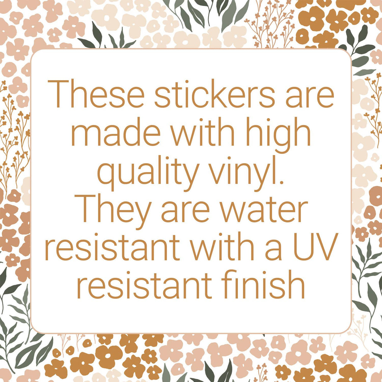 Mushroom Sticker  |  Vinyl Mushroom and Fern Sticker