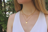 Satellite Ball Chain Layering Necklace