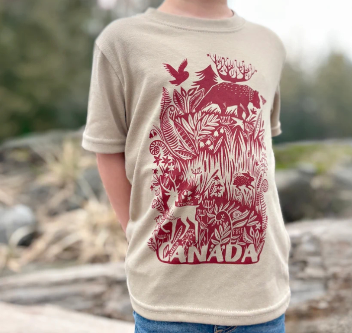 Canadian Safari Kid's Tee