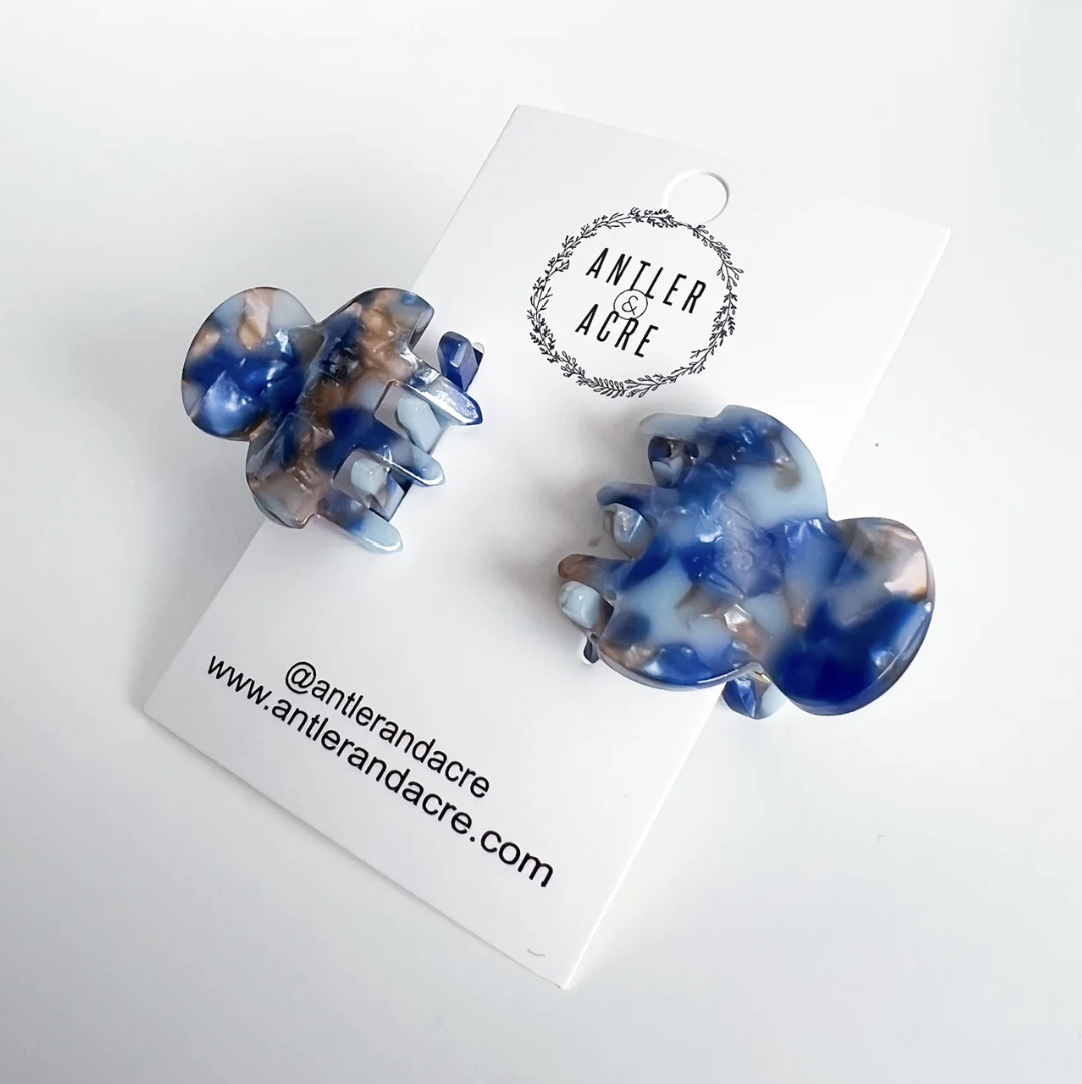 Butterfly Claw Clips - Pair of 2