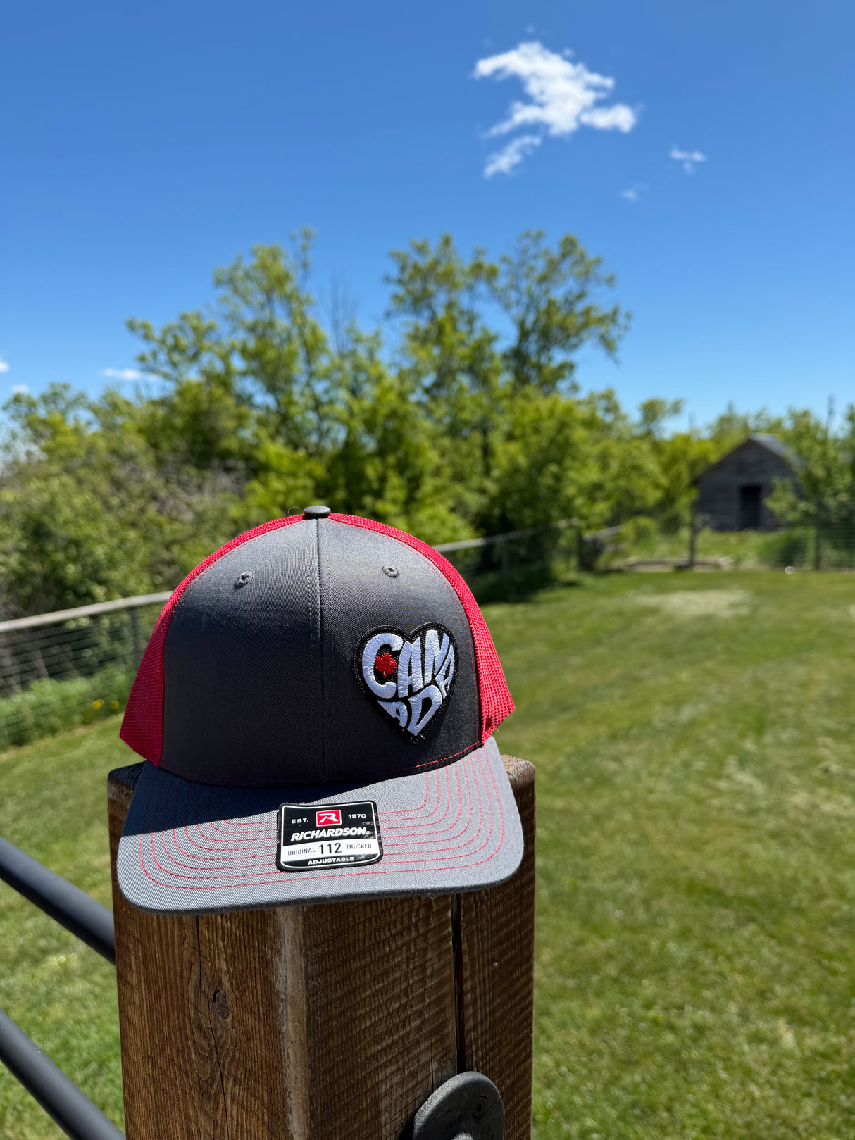 Canada Heart Trucker Hat
