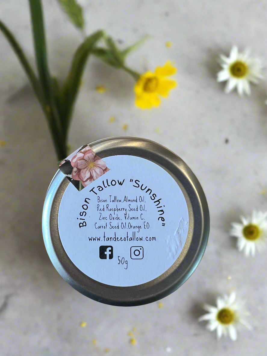 Solid Bison Tallow "Sunshine"