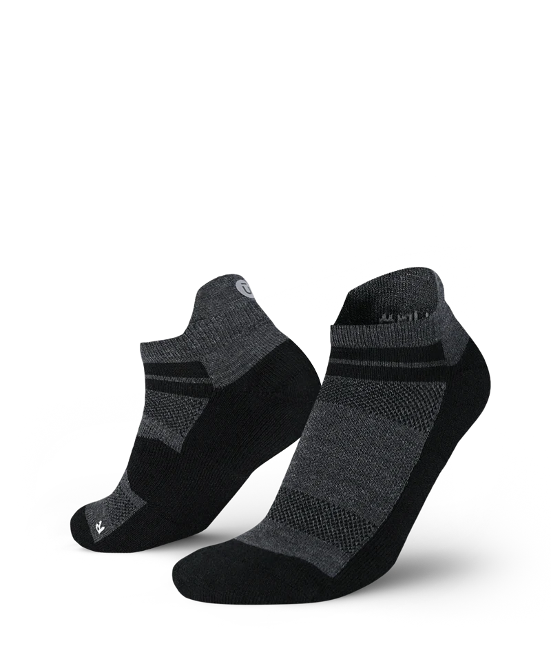 Everyday Merino Ankle Smoke