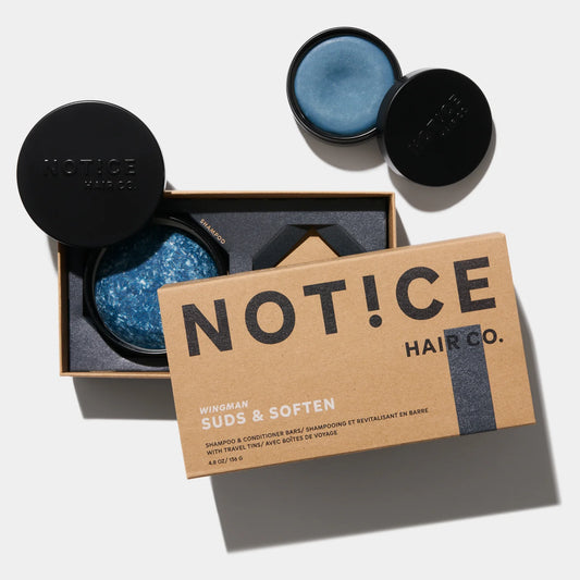 Suds & Soften Shampoo & Conditioner Bar Travel Set