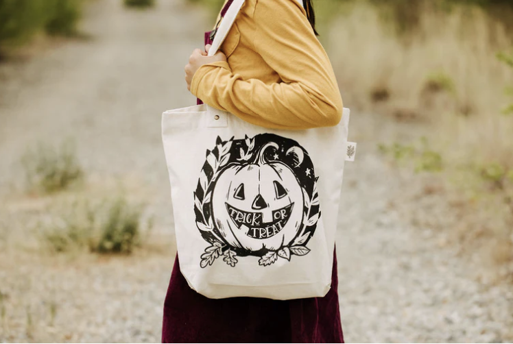 Trick or Treat Tote Bag