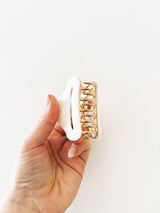 Retro and Gold Claw Hair Clip