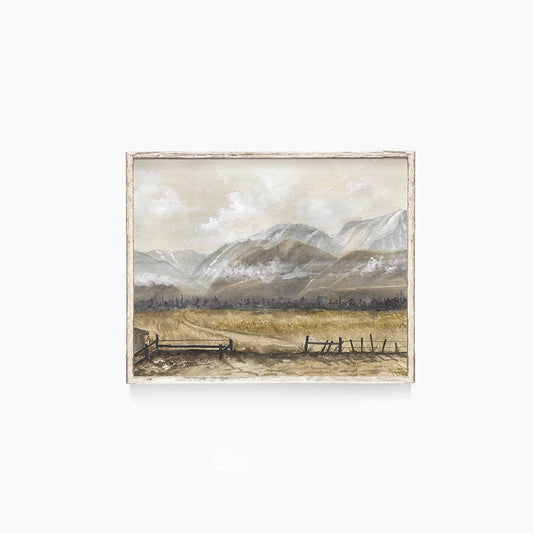 Rocky Mountain Ranch: 11x14”