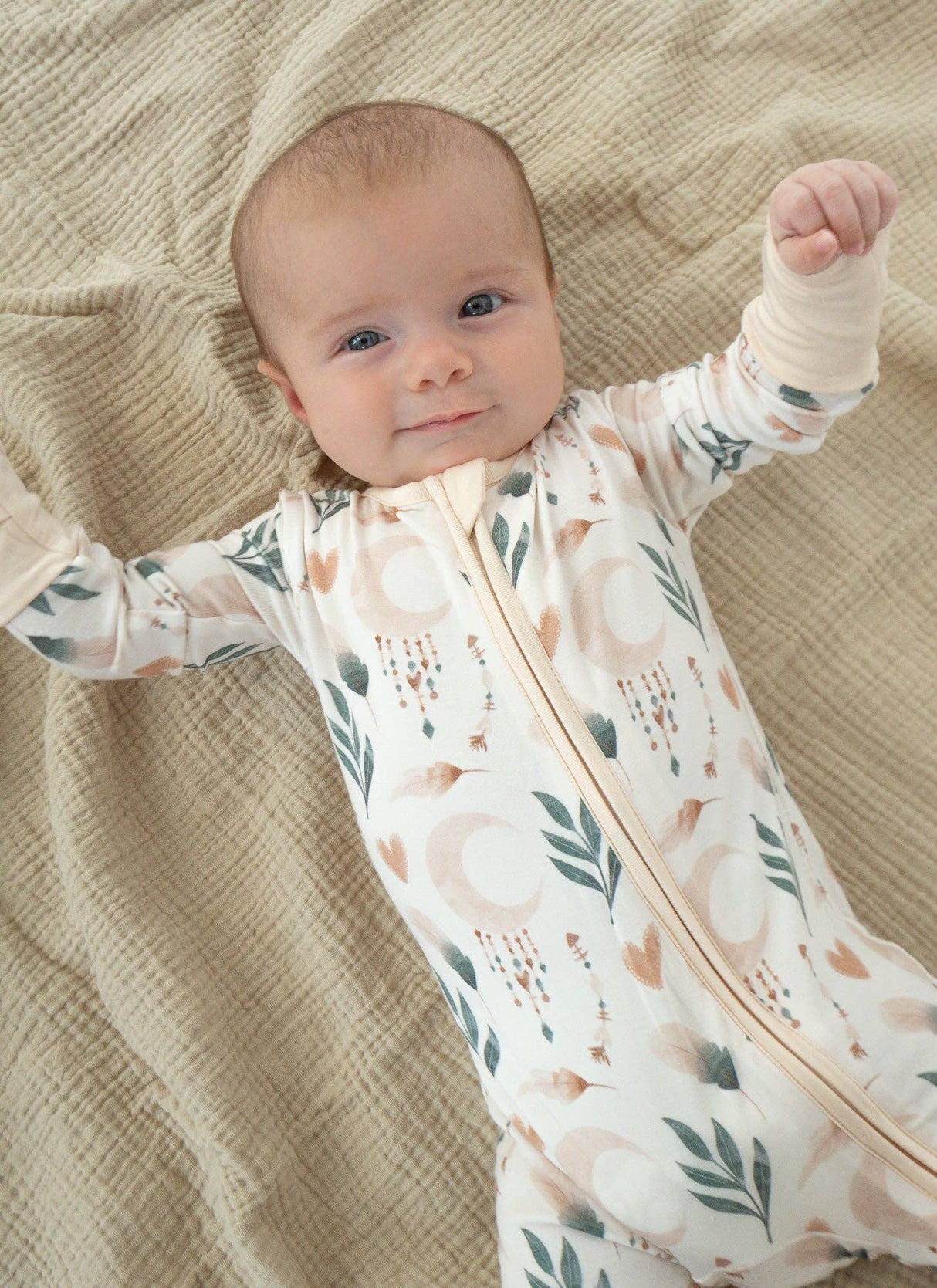 Moonlit Meadow Bamboo Baby Sleeper