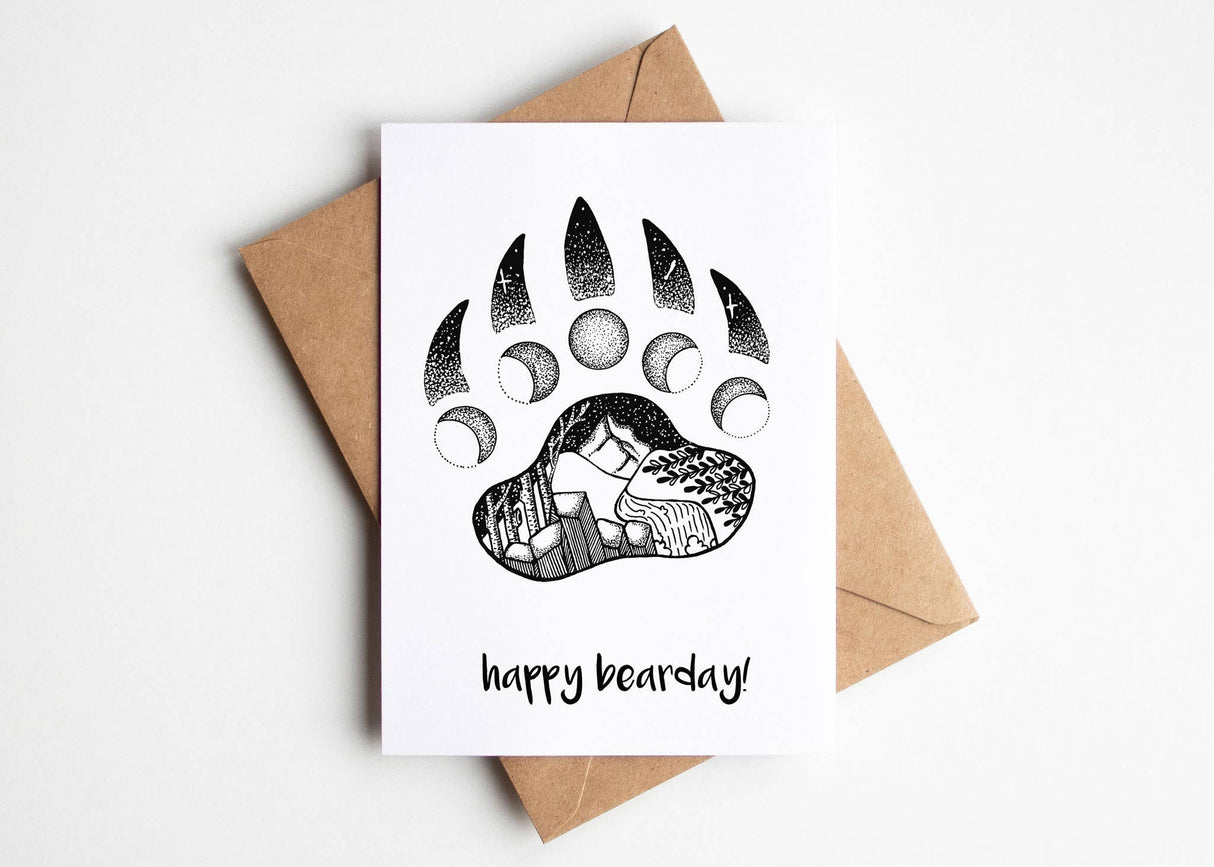 "Happy Bearday!" - Birthday Card