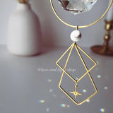 POLARIS Howlite Celestial Suncatcher