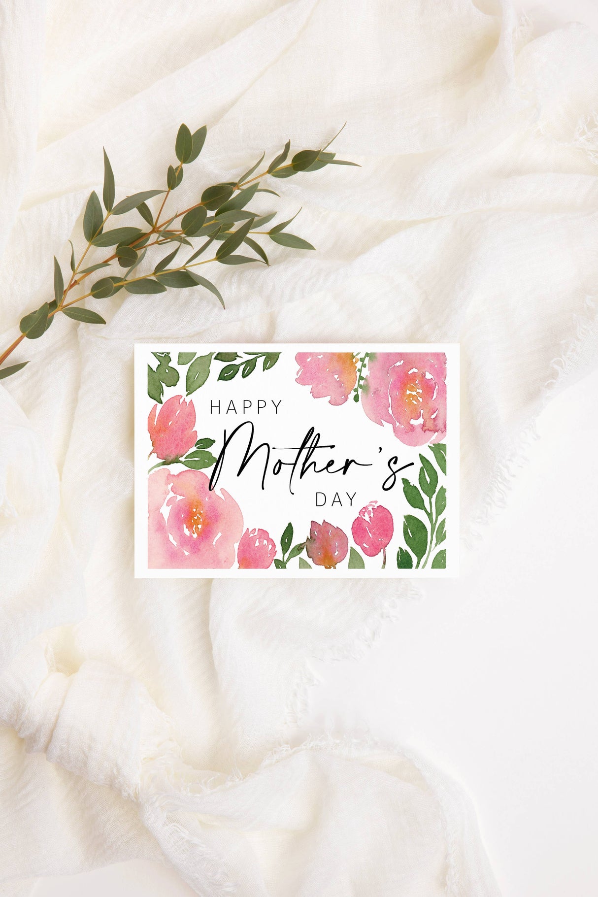 Mother's Day Card  |  Watercolour Greeting Card