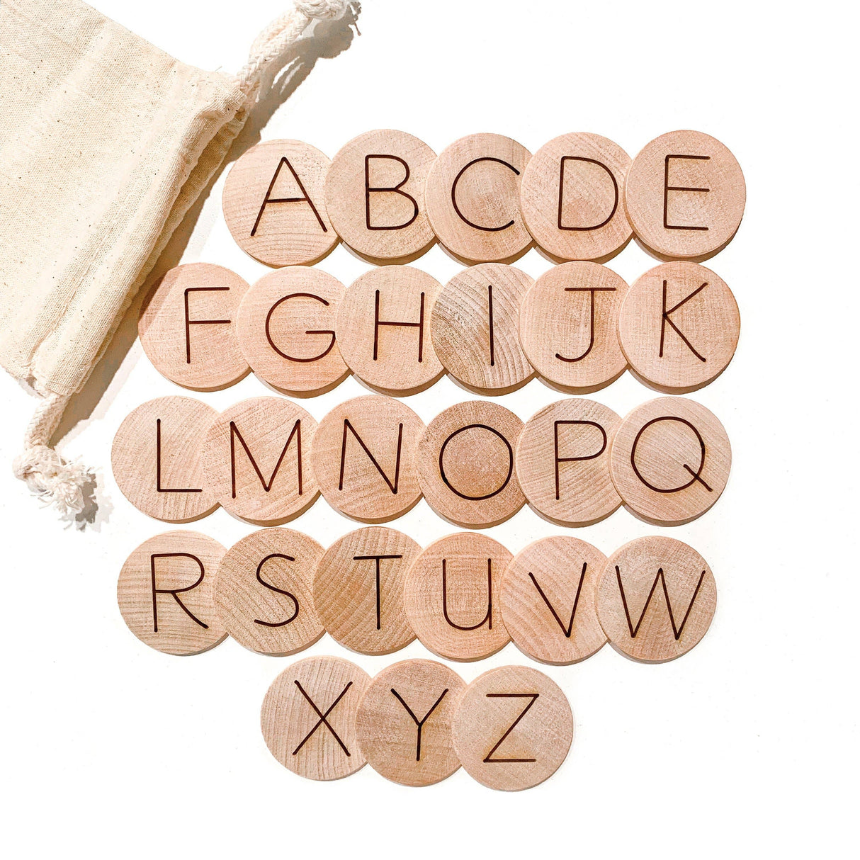Alphabet Discs (Double Sided)