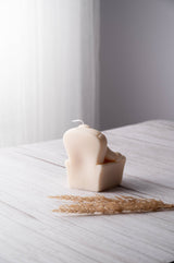 Santa Claus Candle - Hand-poured Design: Vintage